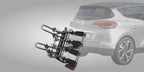 Hitch Mount Bike Rack New Spider 4 Foldable Platform Carrier for 4 Bikes 60 kg Load Capacity with Tilting Function