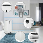 Klimatyzator przenośny ENVA E35J1 3530 W 12000 BTU WiFi chłodzenie osuszanie wentylacja