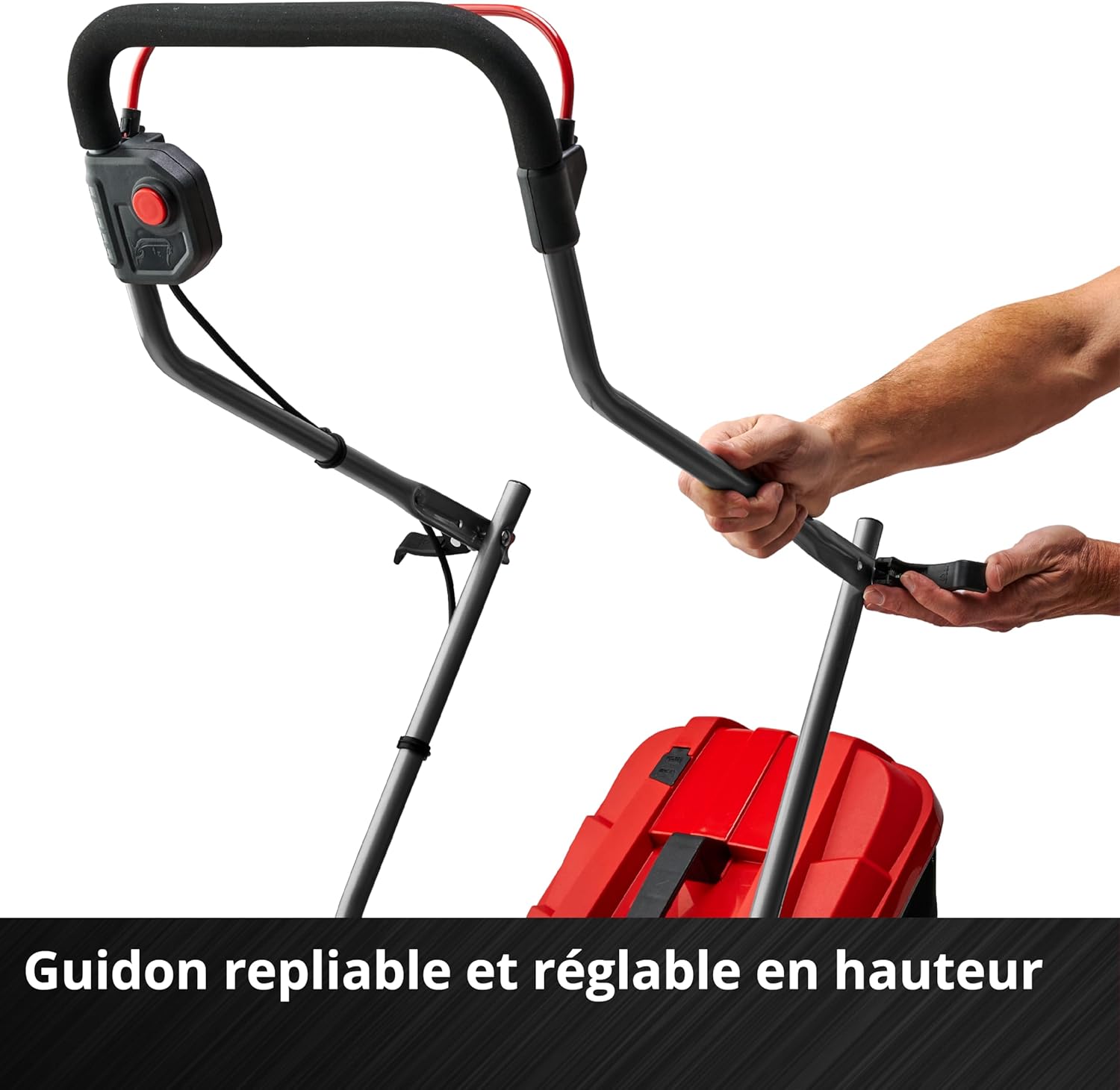Tondeuse à gazon sans fil GE-CM 18/33 Li 18 V largeur 33 cm surface 200 m² batterie 4 Ah chargeur inclus