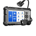 TOPDON Valise diagnostic auto AD500 4 systèmes OBD2 moteur transmission ABS SRS 6 réinitialisations écran 5 pouces