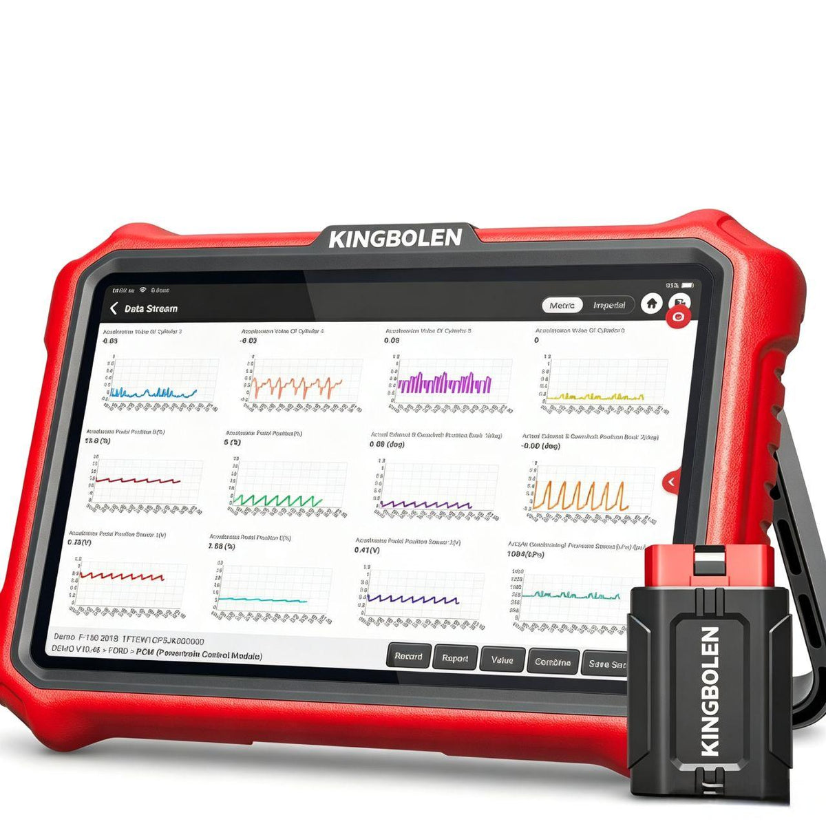 KINGBOLEN Valise diagnostic auto K8 Pro OBD2 systèmes complets 42 réinitialisations contrôle bidirectionnel CANFD DOIP