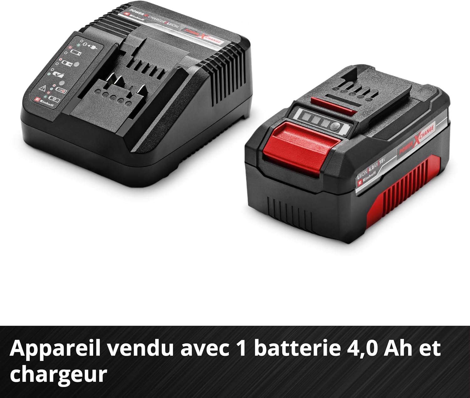Tondeuse à gazon sans fil GE-CM 18/33 Li 18 V largeur 33 cm surface 200 m² batterie 4 Ah chargeur inclus