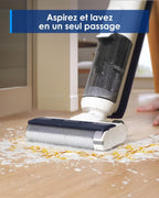 Aspirateur laveur sans fil iFLOOR 5 Breeze Complete sols durs sec humide 190 W 21,6 V autonomie 35 min auto-nettoyage HEPA