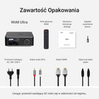 Music Streamer i Cyfrowy Przedwzmacniacz Ultra ASR004 z Ekranem Dotykowym HDMI ARC DAC WiFi Bluetooth