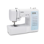 Machine à coudre électronique FS 40 avec 40 points de couture écran LCD canette horizontale housse et accessoires crème