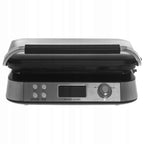Gofrownica DW900 1600 W z wyświetlaczem LCD regulacją temperatury 5 poziomów i powłoką nieprzywierającą do 2 gofrów