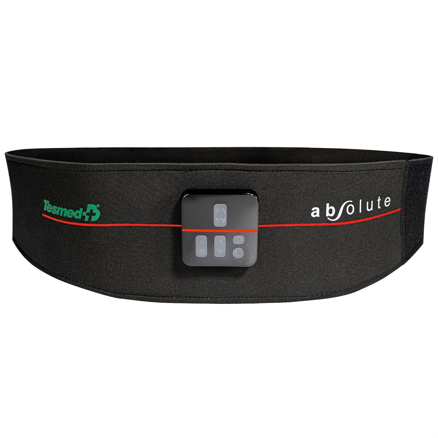 Ceinture abdominale EMS Absolute sans fil rechargeable 15 programmes 99 niveaux abdos centraux latéraux unisexe Made in Italy