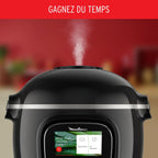 Multicuiseur intelligent Cookeo Touch CE902800 6 L 1600 W haute pression WiFi écran tactile 250 recettes noir