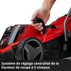 Tondeuse à gazon sans fil GE-CM 18/33 Li 18 V largeur 33 cm surface 200 m² batterie 4 Ah chargeur inclus