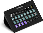 Contrôleur de studio Stream Deck XL 32 touches macro personnalisables compatible OBS Twitch YouTube Mac PC noir