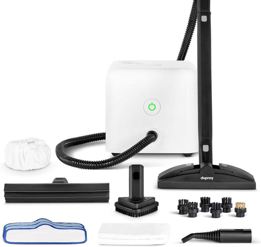 Nettoyeur vapeur Neat 1500 W réservoir 1,6 L vapeur 135 °C autonomie 50 min kit 17 accessoires sols voiture joints