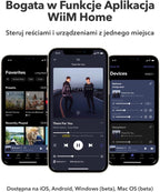 Music Streamer i Cyfrowy Przedwzmacniacz Ultra ASR004 z Ekranem Dotykowym HDMI ARC DAC WiFi Bluetooth