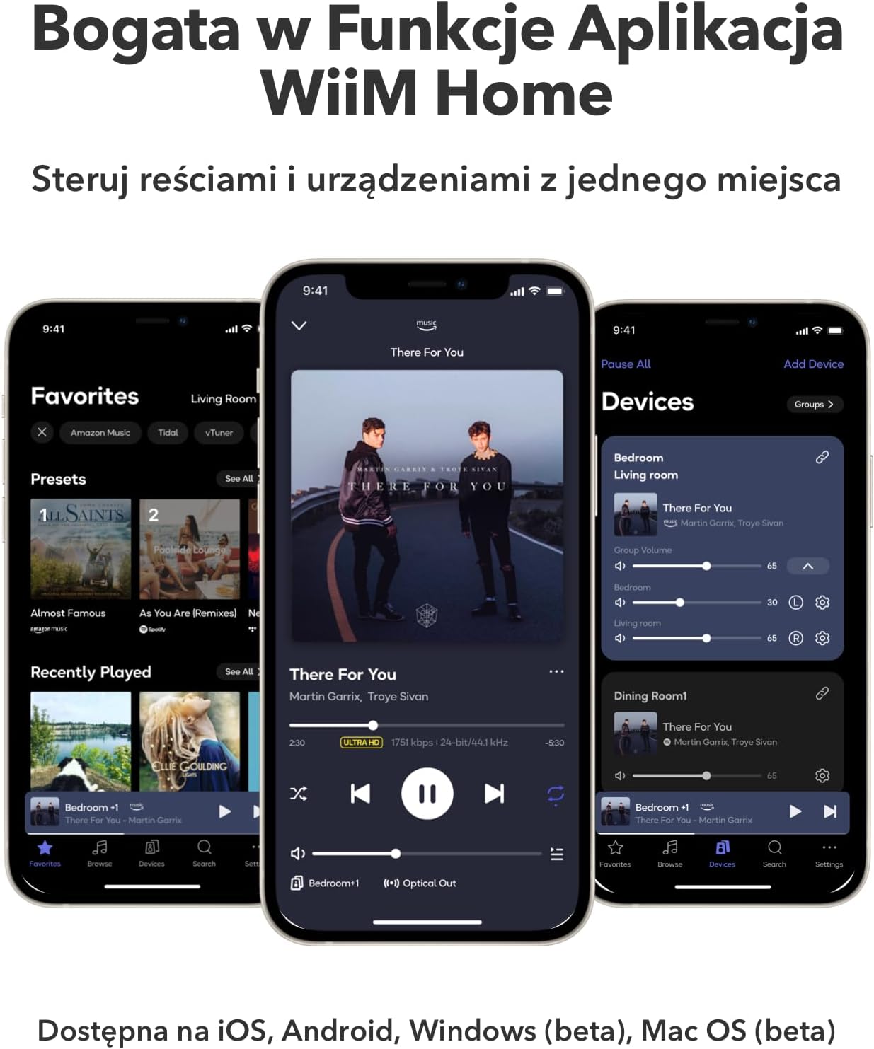 Music Streamer i Cyfrowy Przedwzmacniacz Ultra ASR004 z Ekranem Dotykowym HDMI ARC DAC WiFi Bluetooth