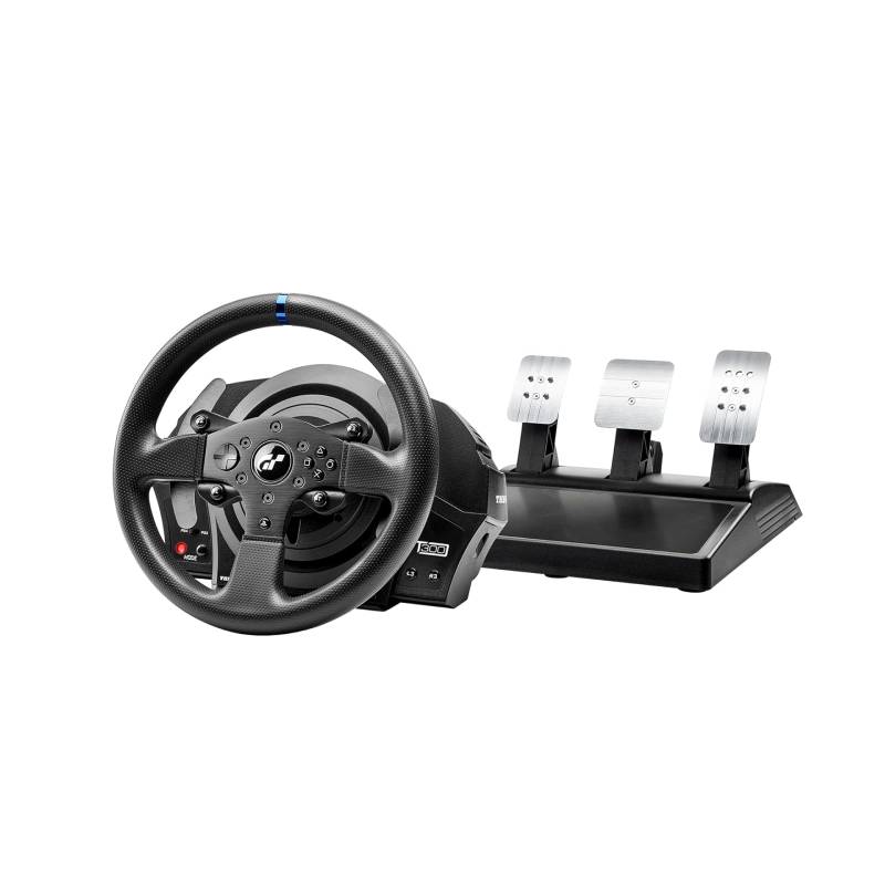 Ensemble volant et pédales T300 RS GT retour de force USB compatible PC PS4 PS5 capteurs HEART 16 bits noir