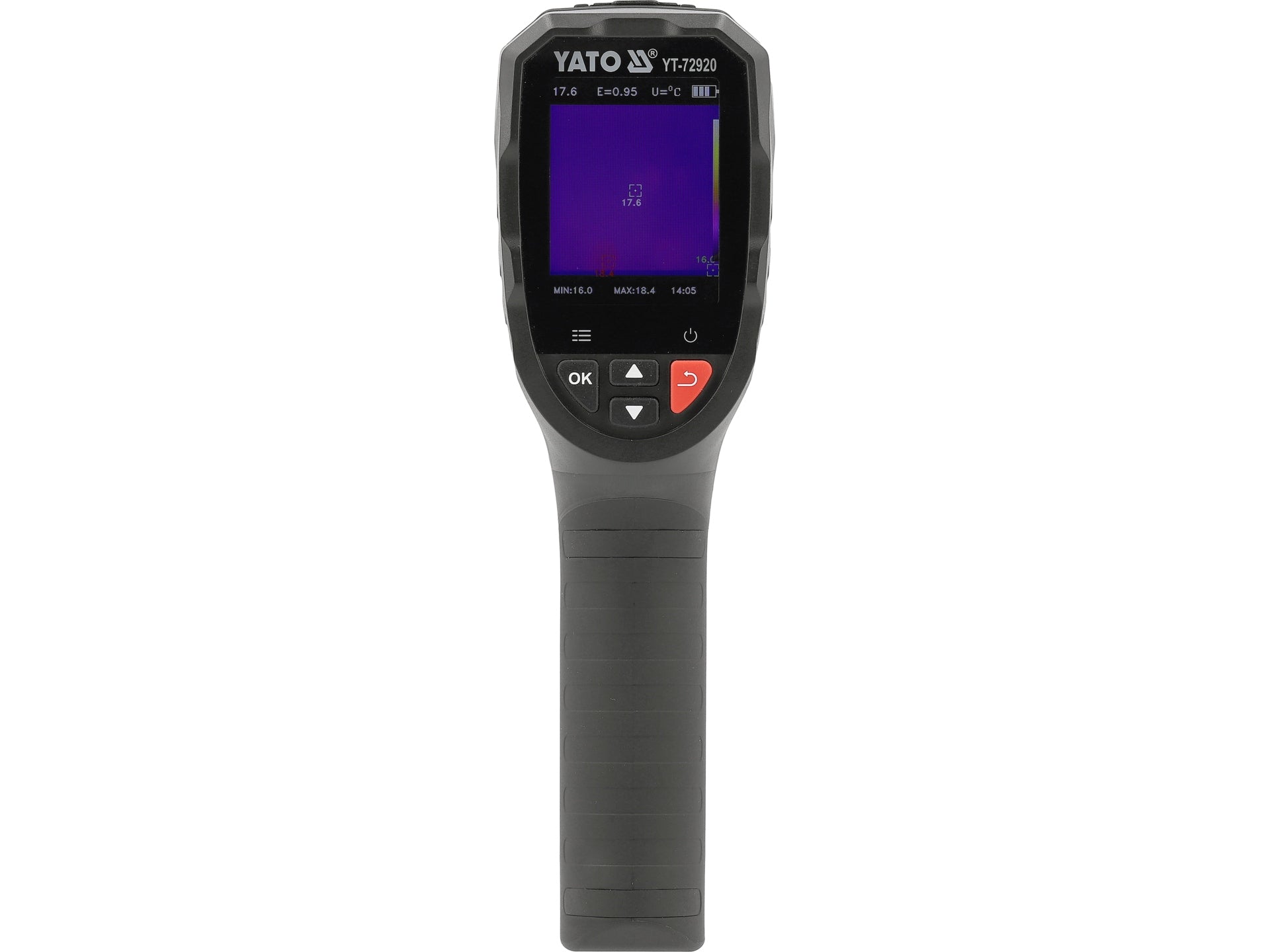 Thermal Imaging Camera YT-72920 240 x 240 Super Resolution VOx Sensor 18 Hz Temperature Range -20°C to 550°C