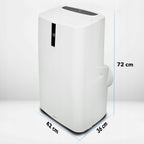Klimatyzator przenośny ENVA E35J1 3530 W 12000 BTU WiFi chłodzenie osuszanie wentylacja