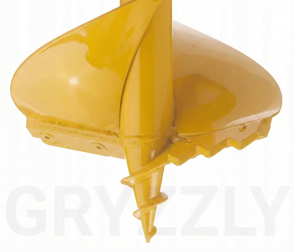 Wiertnica spalinowa glebowa profesjonalna świder HEXAGON MP0405 zestaw 3 rozmiary 10 20 30 cm