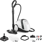 Nettoyeur vapeur Smart 120 1500 W chaudière 4 bars réservoir 2 L chauffe 2 min avec 14 accessoires