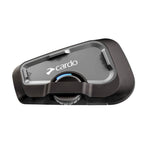 Intercom moto FREECOM 4X Bluetooth 1 unité 40 mm portée 1,2 km étanche commande vocale autonomie 13 h noir