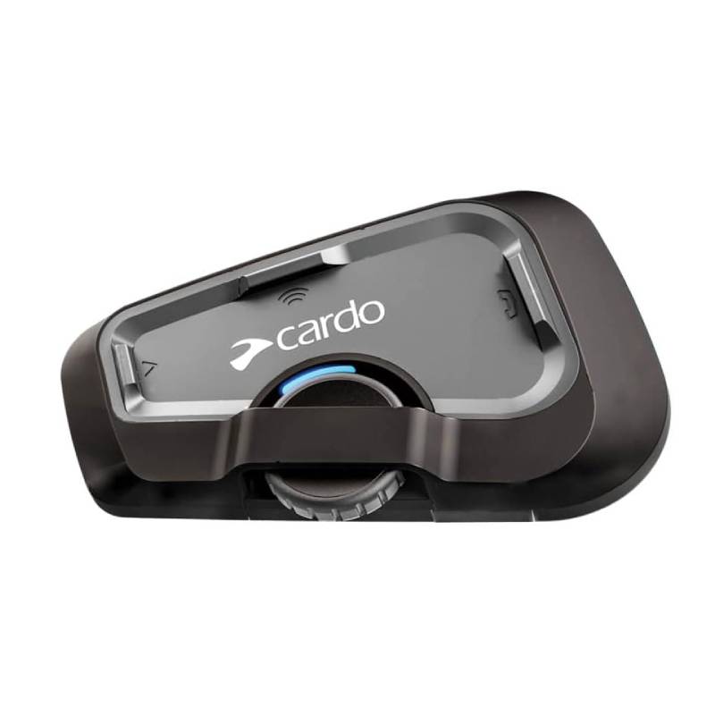 Intercom moto FREECOM 4X Bluetooth 1 unité 40 mm portée 1,2 km étanche commande vocale autonomie 13 h noir
