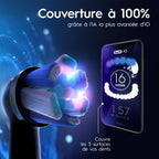 Brosse à dents électrique iO 9 7 modes capteur de pression écran couleur charge rapide avec étui