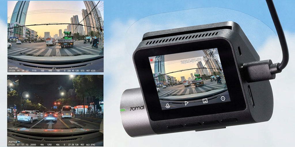 Wideorejestrator samochodowy Dash Cam A510 RC11 kamera tylna QHD 2592x1944 GPS WiFi HDR zestaw 2 kamery