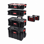 Modułowy Zestaw Skrzynek Narzędziowych Two 6 w 1 Z252597PG002 535 x 390 x 820 mm Skrzynia na Kółkach z Organizerem i Box 100 Flex
