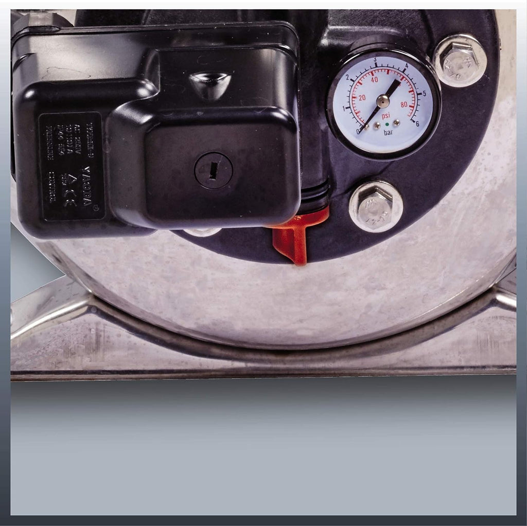 Groupe de surpression GC-WW 1250 NN 1200W débit 5000 l/h pression 5 bar hauteur de refoulement 50 m cuve inox 20 L