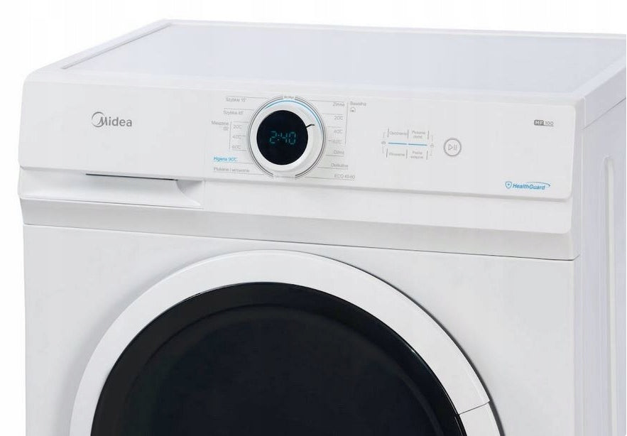 Pralka slim 40cm biała 6kg 1000obr 14prog wyświetlacz cyfrowy wolnostojąca model MF100W60WPL