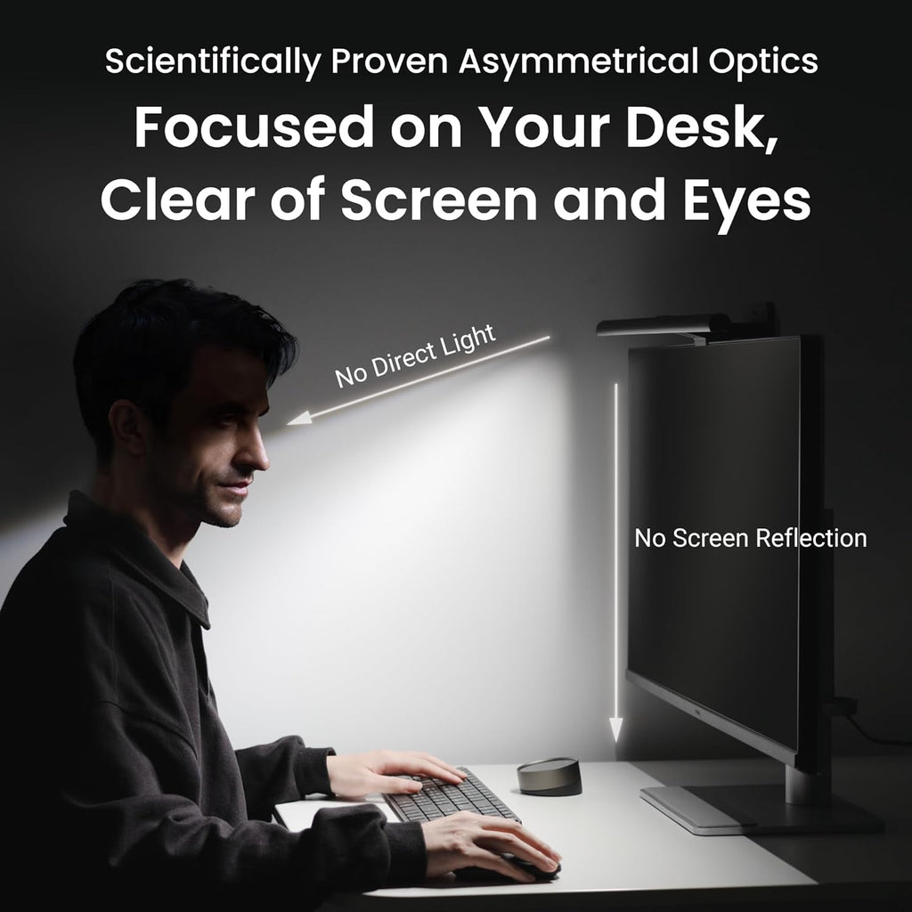 Lampe LED pour écran PC ScreenBar Halo 2 télécommande sans fil 2700K 6500K alimentation USB