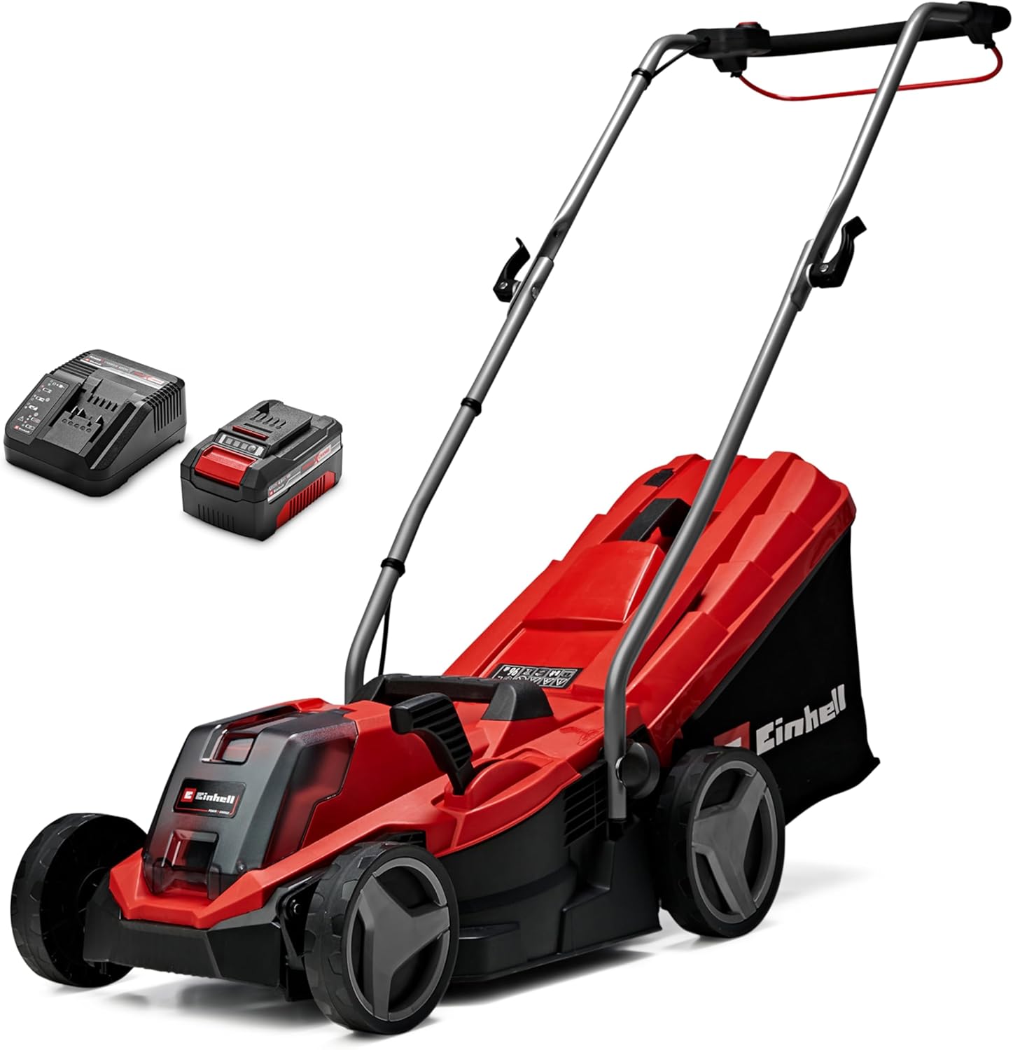 Tondeuse à gazon sans fil GE-CM 18/33 Li 18 V largeur 33 cm surface 200 m² batterie 4 Ah chargeur inclus