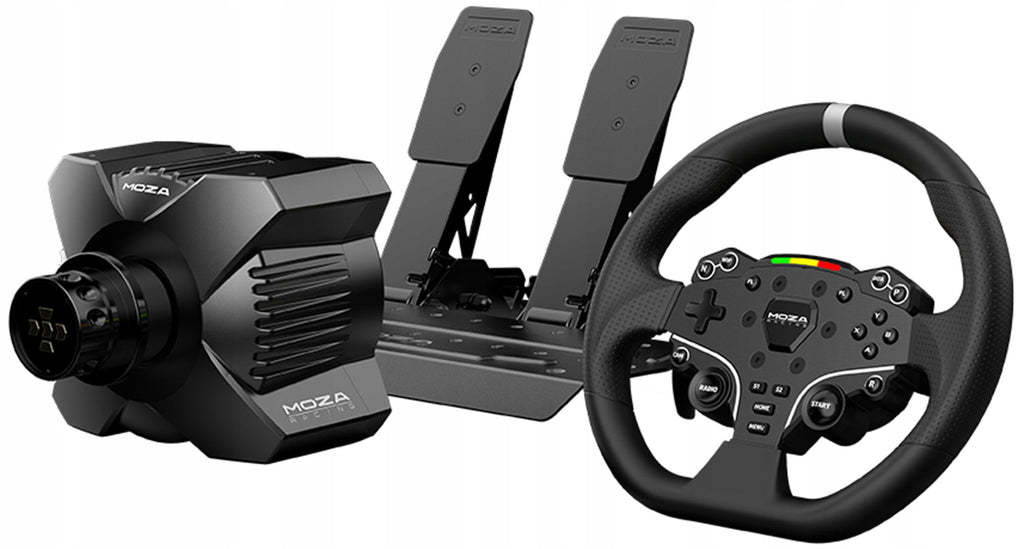 Direct Drive Racing Wheel Bundle R3 RS074 for PC 3.9 Nm Force Feedback Wheel Base with Pedals