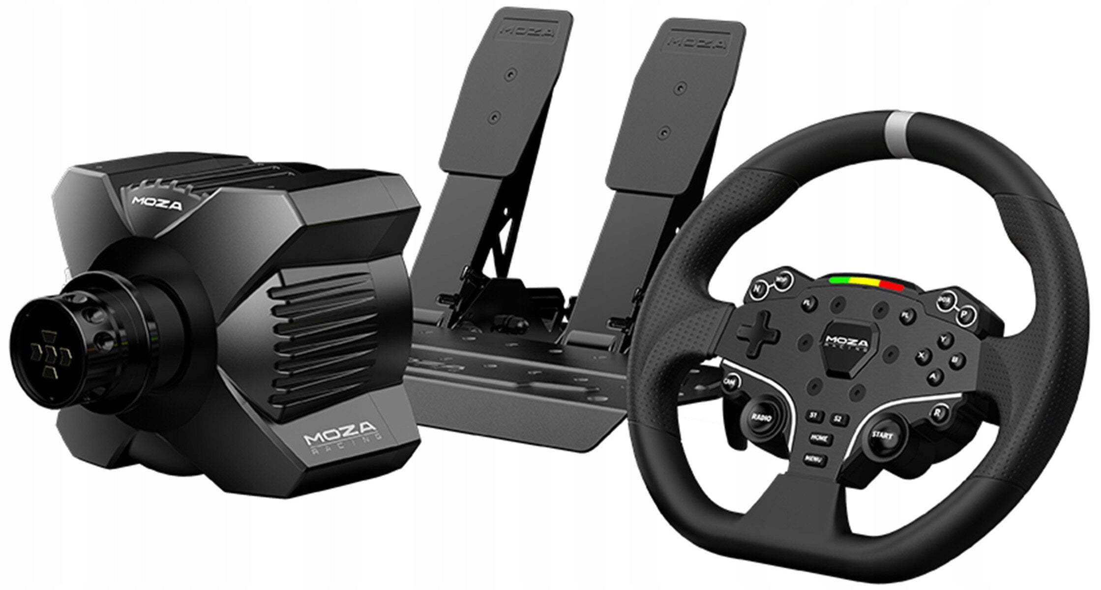 Direct Drive Racing Wheel Bundle R3 RS074 for PC 3.9 Nm Force Feedback Wheel Base with Pedals