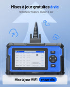 Valise diagnostic auto ArtiDiag600S OBD2 4 systèmes 9 réinitialisations fonctions complètes
