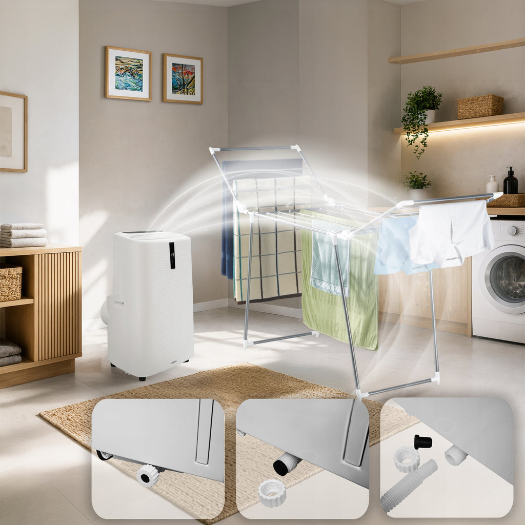 Klimatyzator przenośny ENVA E35J1 3530 W 12000 BTU WiFi chłodzenie osuszanie wentylacja