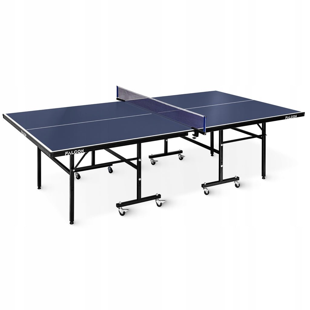 Stół do tenisa stołowego składany VECTOR 274 x 152.5 x 76 cm blat MDF 15 mm tryb single player siatka