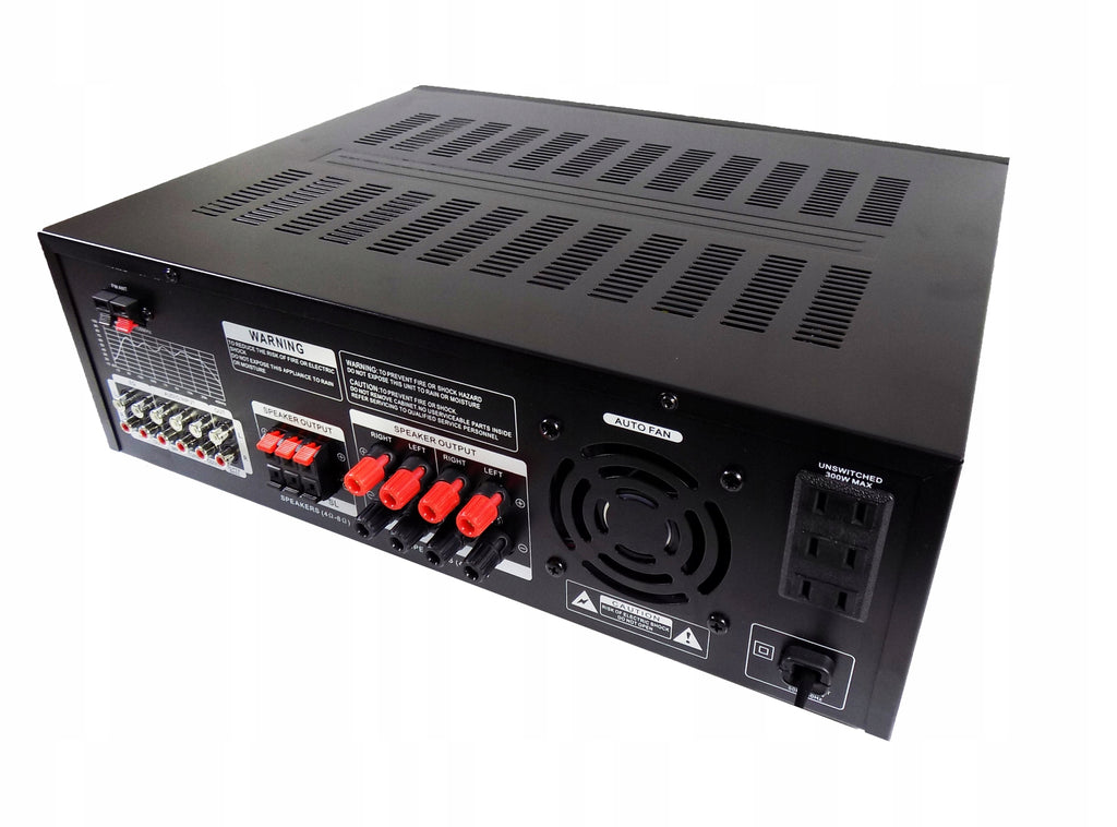 Wzmacniacz Hi-Fi AMPLI 5.0 Bluetooth 4.0 USB SD FM 350W 7.0 kanałów HDMI DSP Karaoke