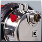 Groupe de surpression GC-WW 1250 NN 1200W débit 5000 l/h pression 5 bar hauteur de refoulement 50 m cuve inox 20 L