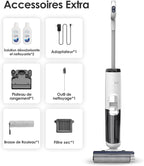 Aspirateur laveur sans fil iFLOOR 5 Breeze Complete sols durs sec humide 190 W 21,6 V autonomie 35 min auto-nettoyage HEPA