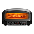 Piec do pizzy elektryczny 2200 W 450°C z kamieniem szamotowym średnicy 37 cm w zestawie łopata