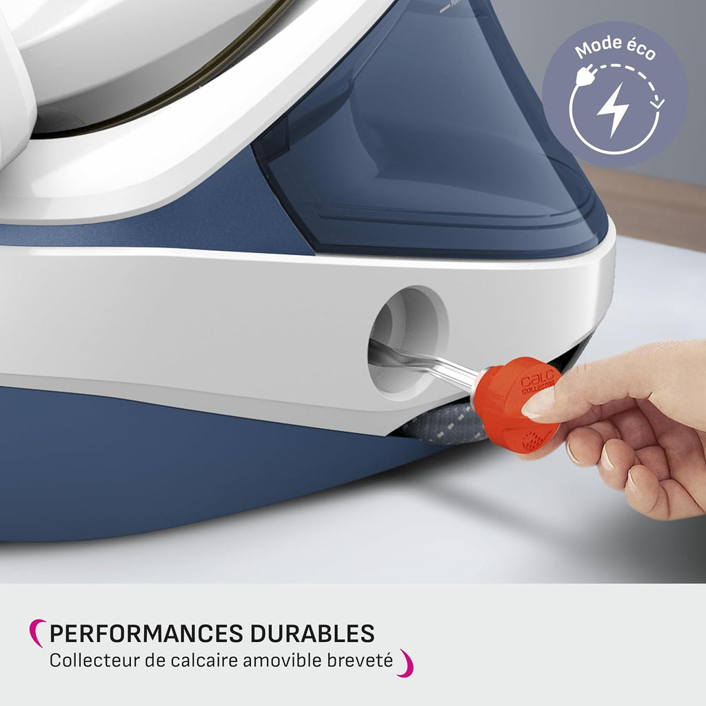 Centrale vapeur Pro Express Protect GV9223C0 7,2 bar 2600 W débit vapeur 500 g min sans réglage bleu