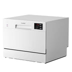 Lave-vaisselle compact TD602E-W 6 couverts 6 programmes écran LED démarrage différé 47 dB consommation eau réduite