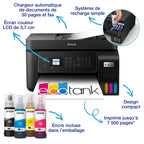 Imprimante multifonction A4 Wi-Fi EcoTank ET-4800 jet d’encre couleur avec réservoirs d’encre et chargeur automatique de documents