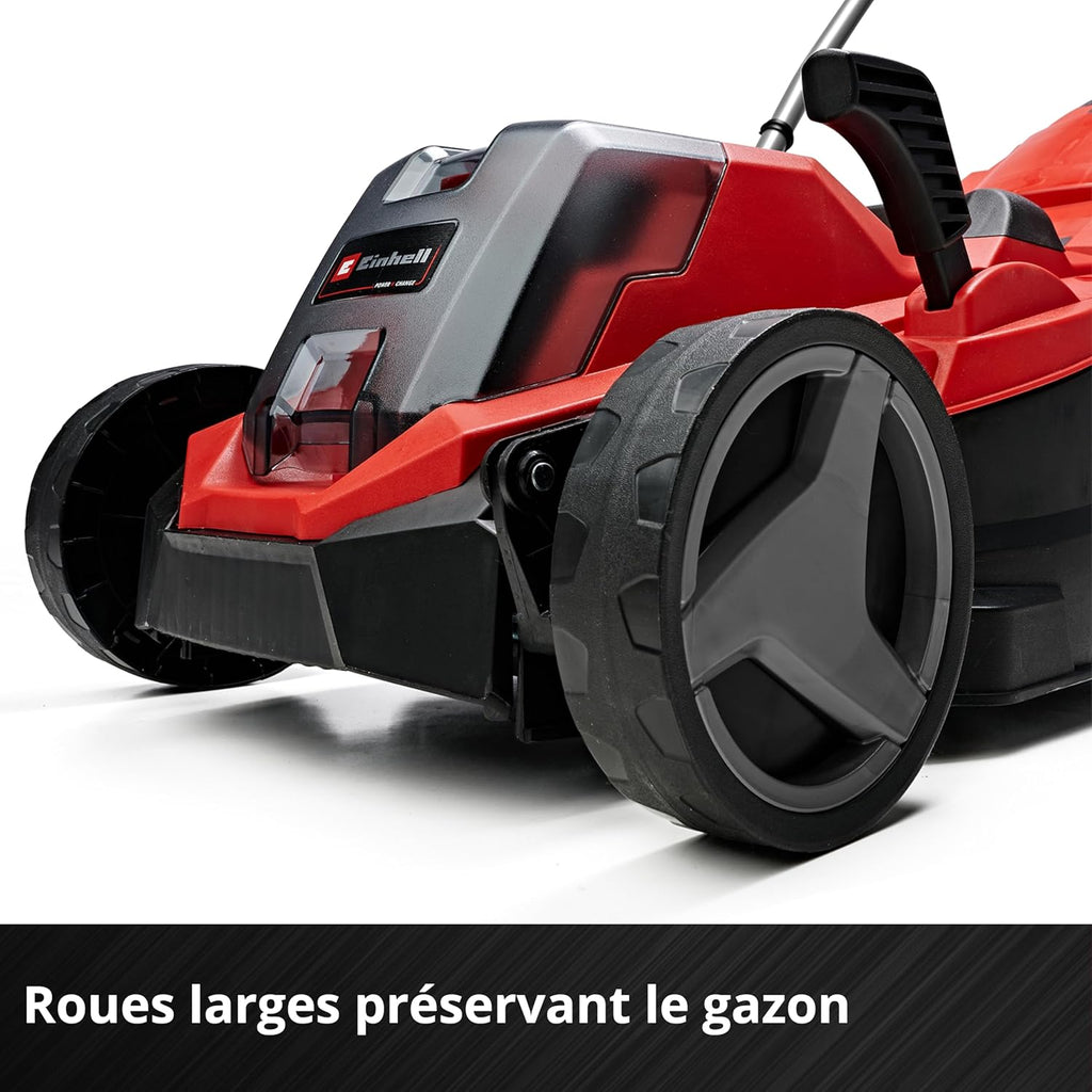 Tondeuse à gazon sans fil GE-CM 18/33 Li 18 V largeur 33 cm surface 200 m² batterie 4 Ah chargeur inclus