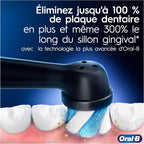 Brosse à dents électrique iO 9 7 modes capteur de pression écran couleur charge rapide avec étui