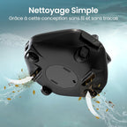 Robot piscine sans fil Seagull SE autonomie 90 min double moteur pour piscines jusqu’à 80 m² charge 2,5 h gris foncé