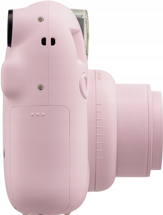 Zestaw Aparat Natychmiastowy Mini 12 z 3 Wkładami do Zdjęć Format Mini Automatyczna Ekspozycja Lampa Błyskowa i Pasek na Nadgarstek