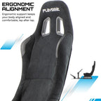 Siège simulation sport automobile Evolution Alcantara compatible volants pédaliers