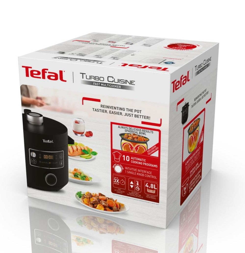 Multicooker elektryczny CY754830 4.8 l 1090 W z 10 programami gotowania pod ciśnieniem funkcją podgrzewania i opóźnionym startem