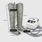 Bottes pressothérapie drainage lymphatique massage jambes pieds appareil relaxation